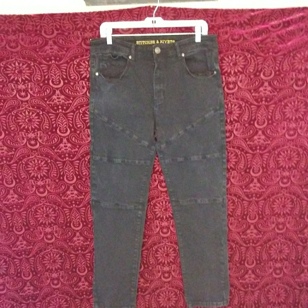 Men's Black Denim